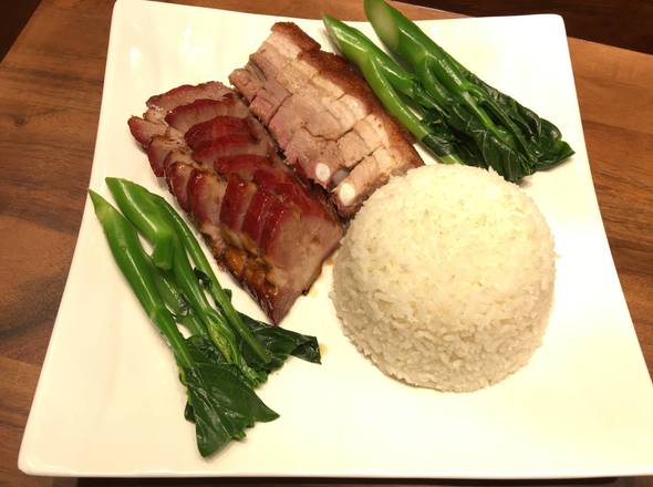Two items on rice雙拼飯